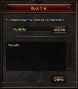 Block Chat