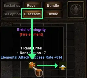 How to Dissasemble Errtels