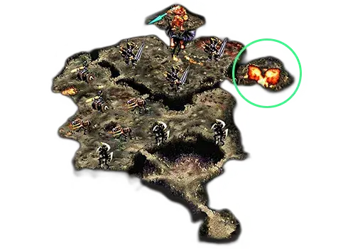 Coordinates Death Beam Knight