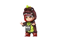 Hooded T-rex: Normal