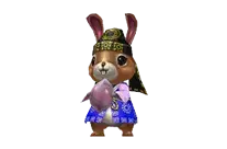 Mooncake Rabbit (Songpyeon): Normal