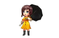 Raincoat Girl: Normal