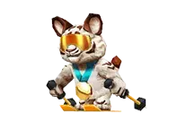 Skiing Tiger: Evolved