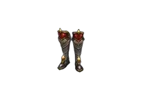 Bloodangel White Wizard Boots