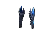 Lightning White Wizard Gloves