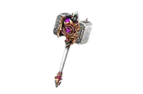 Silver Heart Hammer