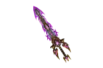 Silver Heart Magic Two-Hand Sword