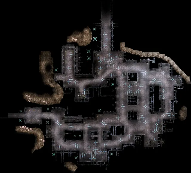 Map of Kanturu Relics