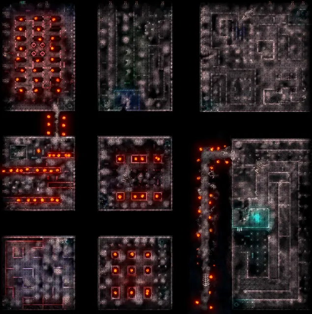Map of Lost Tower
