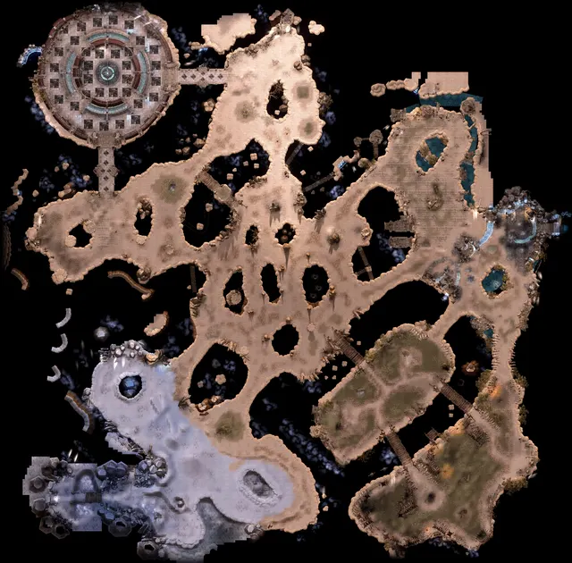 Map of Elbeland