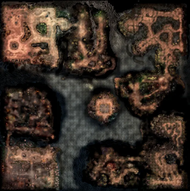 Map of Swamp of Calmness