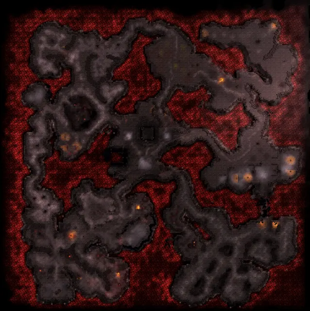 Map of Vulcanus